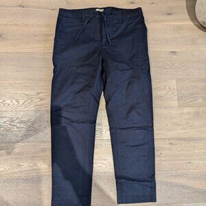 Kestin Inverness Trousers Navy - Size Medium